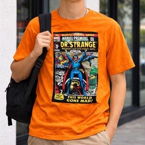Marvel Superhero T-Shirt Marvel Comics Dr. Strange XL (Fits Like L)